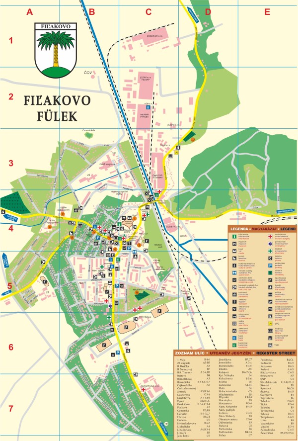 town map